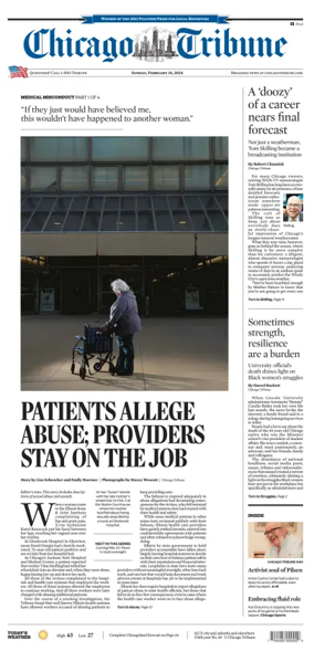 Cover of Chicago Tribune (Sunday)