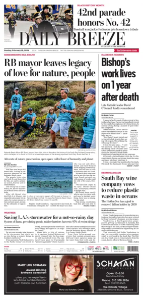 Cover of Daily Breeze (Torrance)