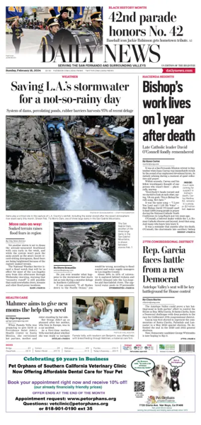 Cover of Daily News (Los Angeles)