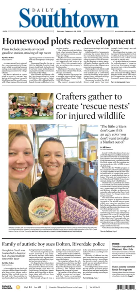 Cover of Daily Southtown (Sunday)