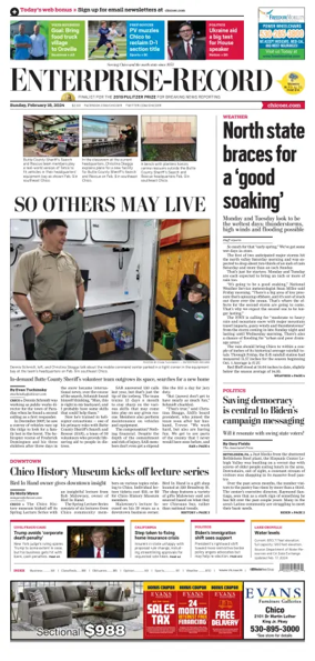 Cover of Enterprise-Record (Chico)