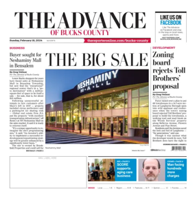 Cover of The Advance of Bucks County