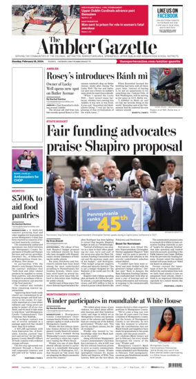 Cover of The Ambler Gazette