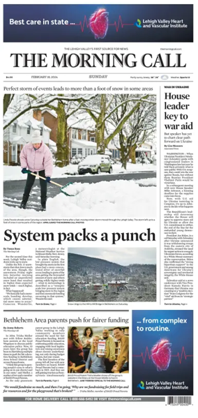 Cover of The Morning Call (Sunday)