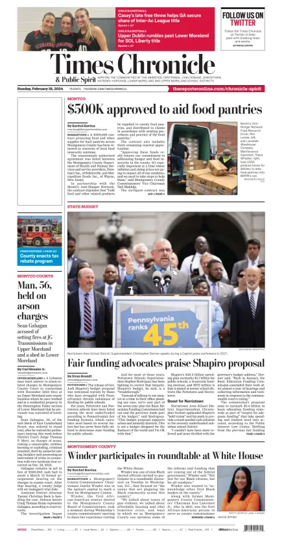 Cover of Times Chronicle