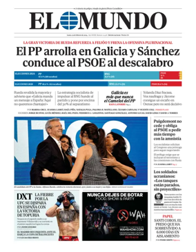 Cover of El Mundo Primera Edición Int