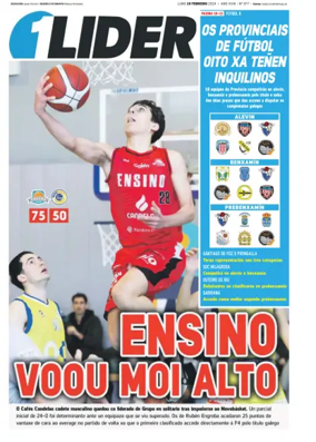 Cover of La Voz de Galicia (Monforte) - Lider