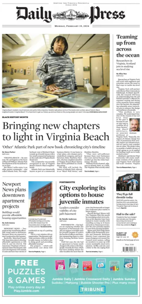 Cover of Daily Press