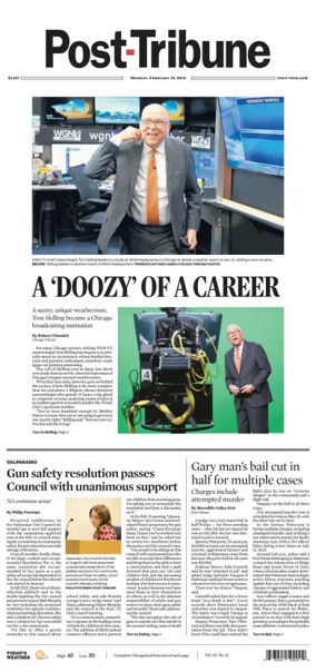 Cover of Post-Tribune