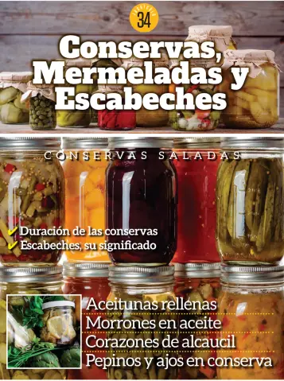 Cover of Conservas mermeladas y escabeches
