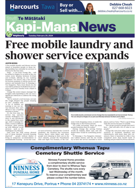 Cover of Kapi-Mana News