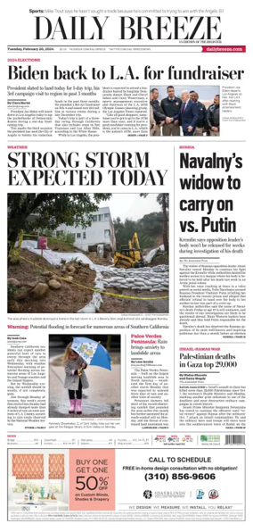 Cover of Daily Breeze (Torrance)