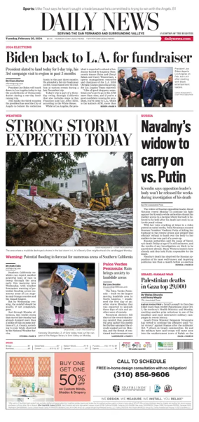 Cover of Daily News (Los Angeles)