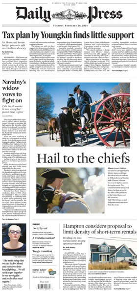 Cover of Daily Press