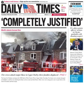 Cover of Daily Times (Primos, PA)