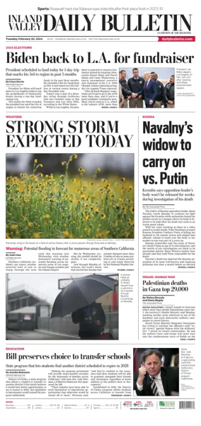 Cover of Inland Valley Daily Bulletin