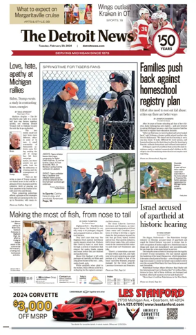 Cover of The Detroit News