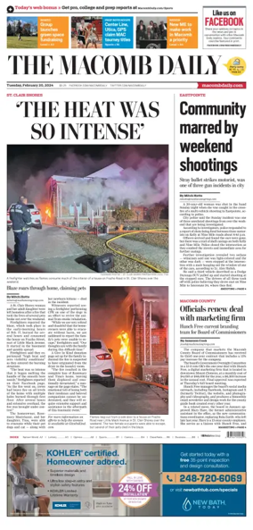 Cover of The Macomb Daily