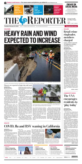 Cover of The Reporter (Vacaville)