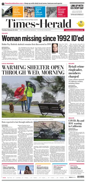 Cover of Times-Herald (Vallejo)