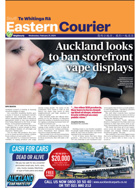 Cover of Eastern Courier