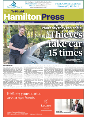Cover of Hamilton Press