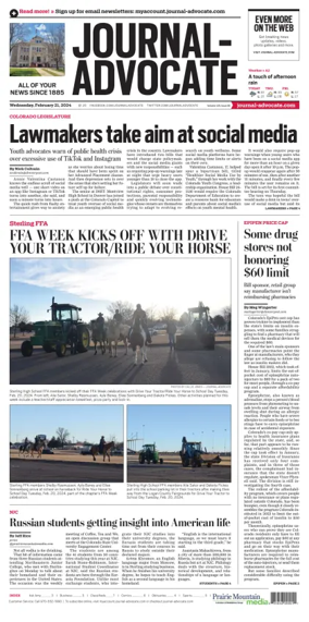 Cover of Journal-Advocate (Sterling)