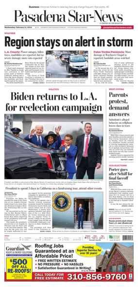 Cover of Pasadena Star-News