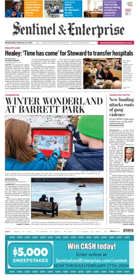 Cover of Sentinel & Enterprise