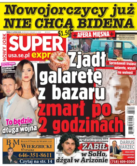 Cover of Super Express Nowy Jork