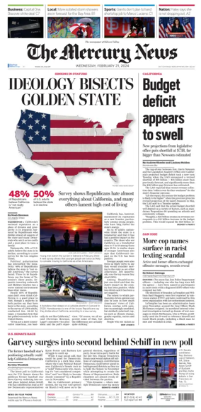 Cover of The Mercury News