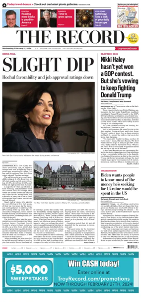 Cover of The Record (Troy, NY)