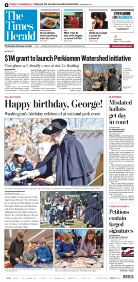 Cover of The Times Herald (Norristown, PA)