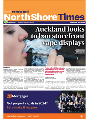 Cover of North Shore Times