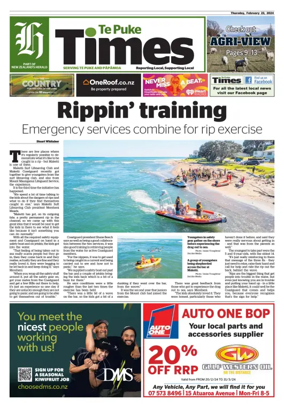 Cover of Te Puke Times