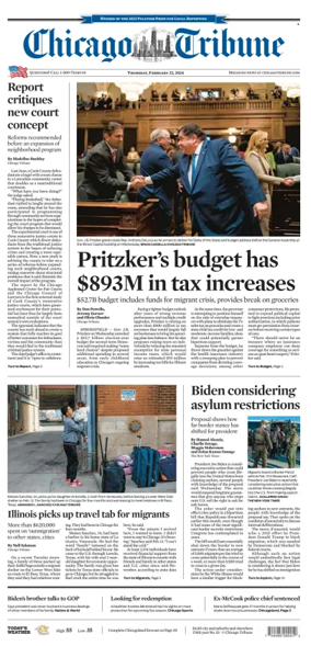 Cover of Chicago Tribune