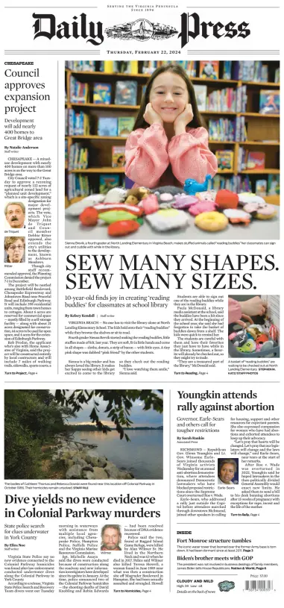 Cover of Daily Press