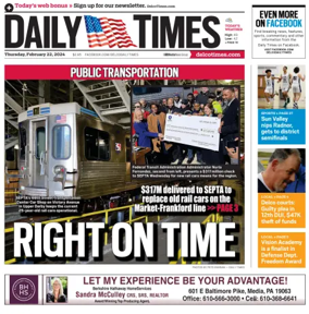 Cover of Daily Times (Primos, PA)