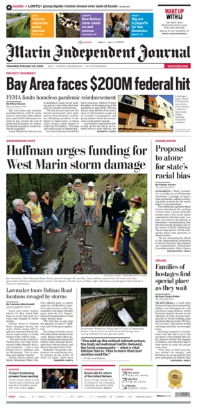 Cover of Marin Independent Journal