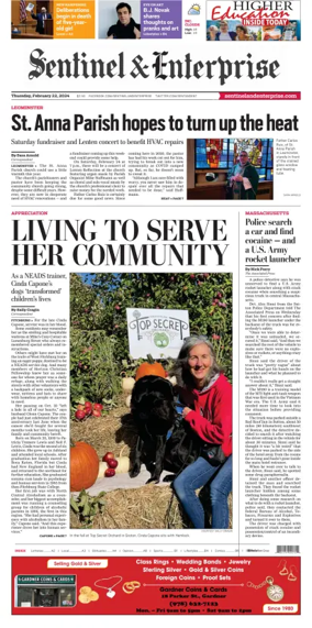 Cover of Sentinel & Enterprise