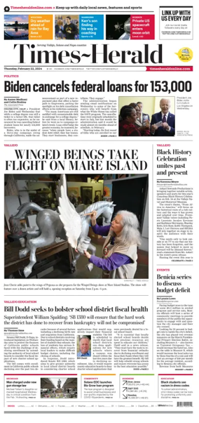 Cover of Times-Herald (Vallejo)