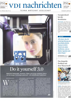 Cover of VDI Nachrichten