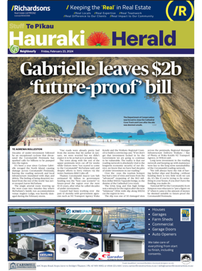 Cover of Hauraki Herald