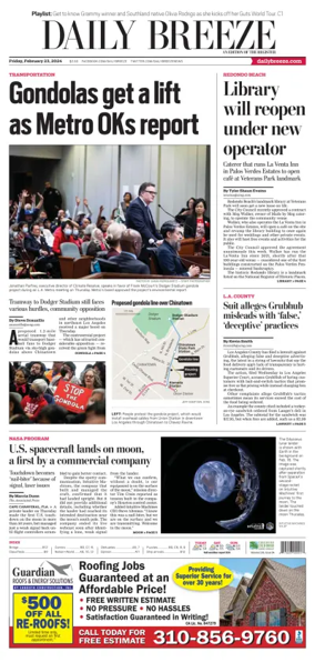 Cover of Daily Breeze (Torrance)