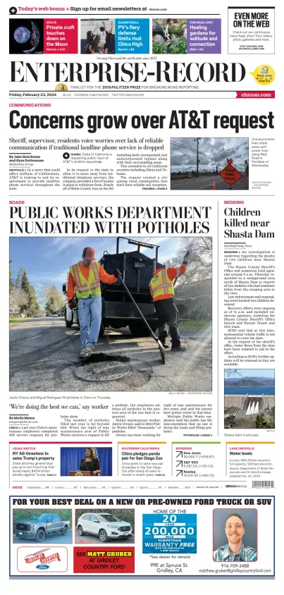 Cover of Enterprise-Record (Chico)