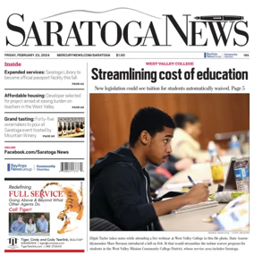 Cover of Saratoga News