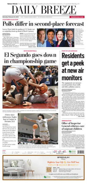 Cover of Daily Breeze (Torrance)