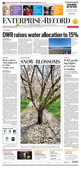 Cover of Enterprise-Record (Chico)