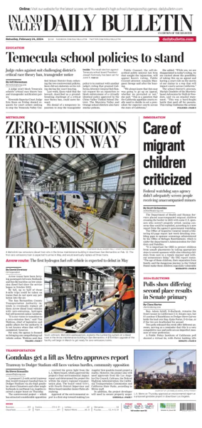 Cover of Inland Valley Daily Bulletin