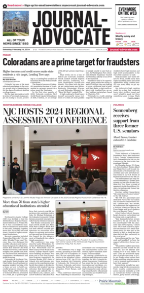 Cover of Journal-Advocate (Sterling)